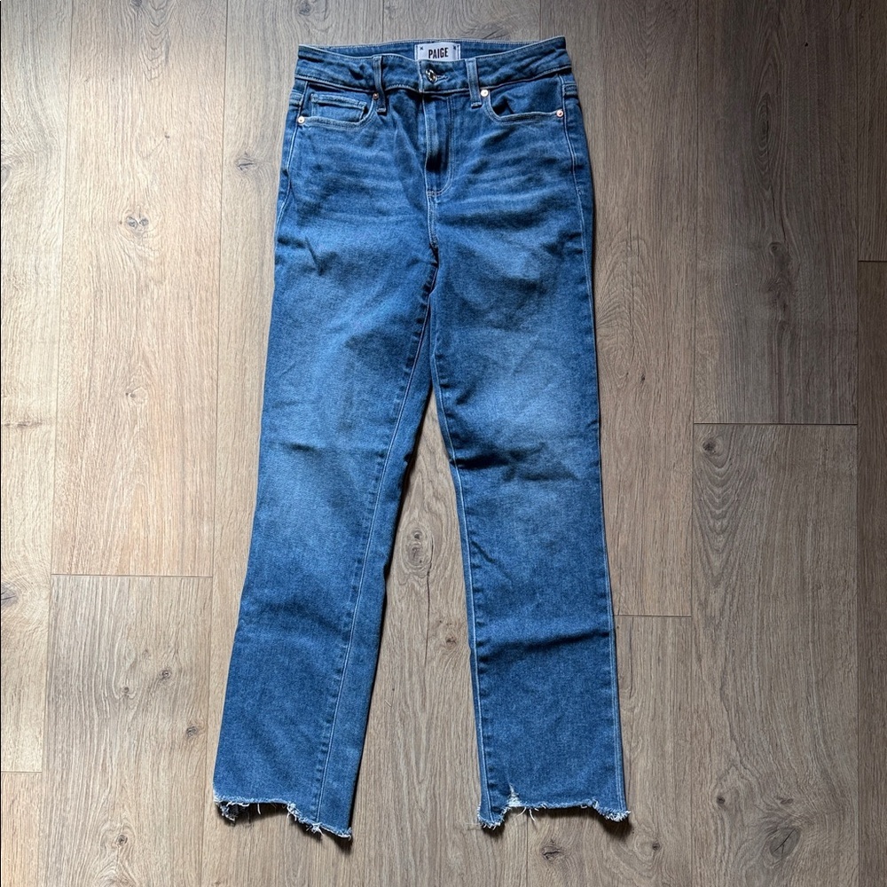 PAIGE Cindy High Rise Slim Jeans Size 25 - Picture 2 of 14